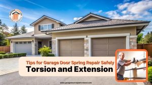 Tips for Garage Door Spring Repair Safely: Torsion and Extension