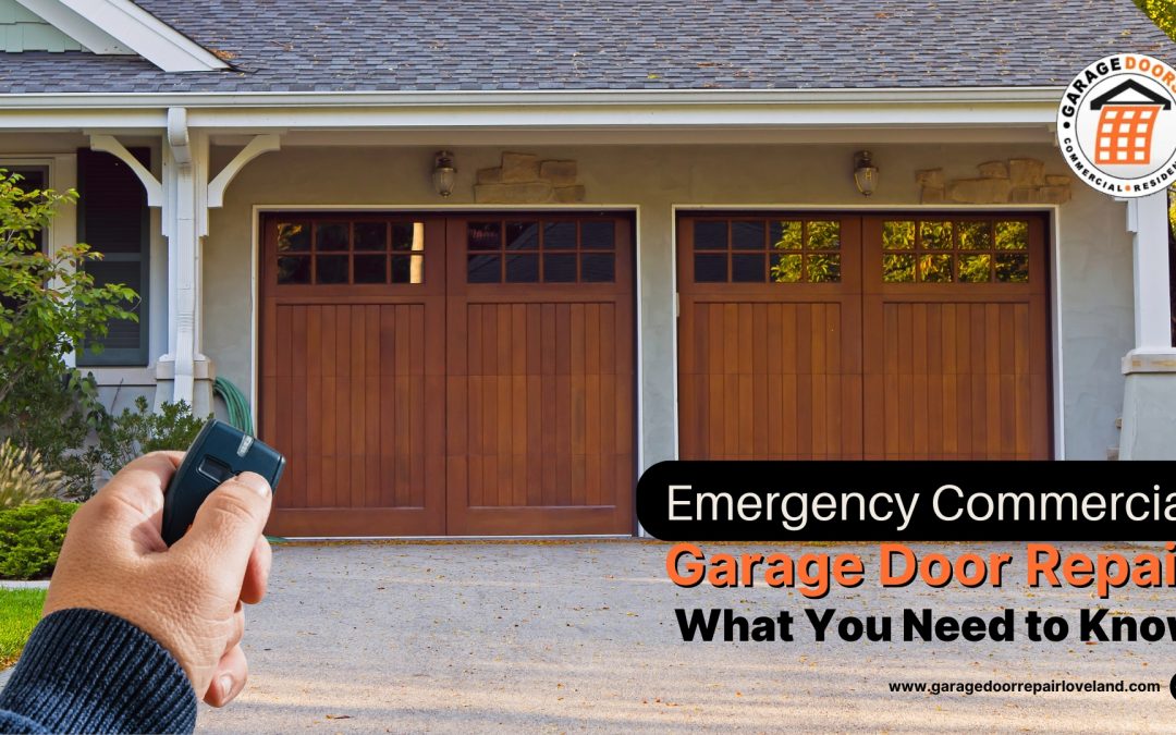 Emergency Commercial Garage Door Repair: What You Need to Know