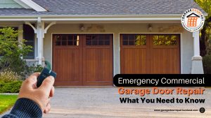 Emergency Commercial Garage Door Repair: What You Need to Know